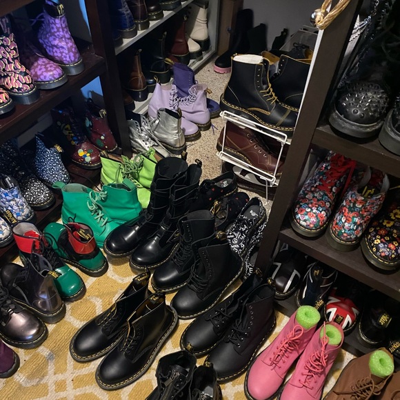 Dr. Martens Multi-Color Combat Boots Collection - Picture 9 of 9